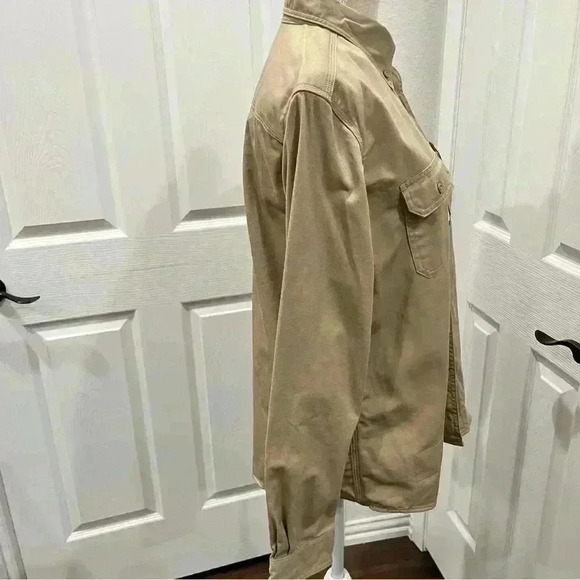 Carhartt Flame Resistant HRC 2 kaki long sleeve button down NWT - Picture 8 of 10